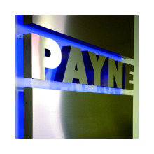Advertising Illuminated Sign Acrylic backlit letters  DIY lighted sign exterior building signs